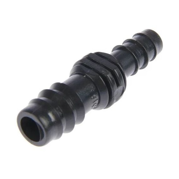 Соединитель 1/2"-10мм пластик