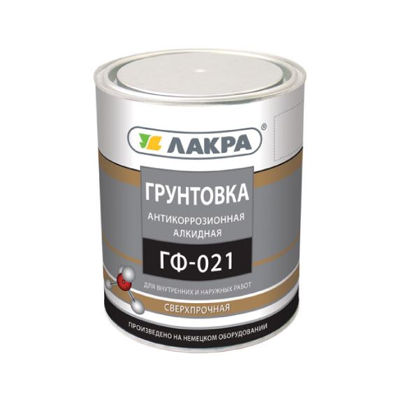 Грунт ЛАКРА ГФ-021 красно-кор. 2,5кг  7648