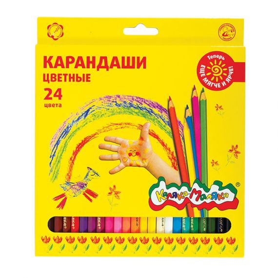 Набор цветн.карандашей 24 цв.  042730