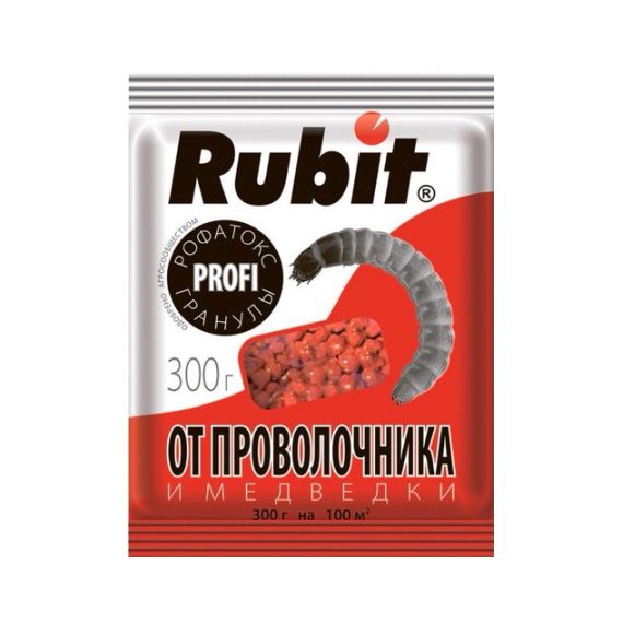 Рофатокс Rubit (защита от медведки, проволочника) 300гр. гранулы  12107