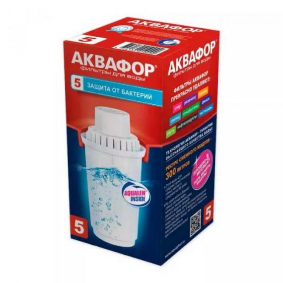 Картридж к фильтру для воды АКВАФОР В 5 (1шт) 167680