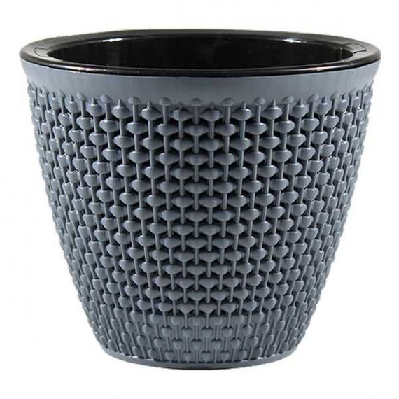Кашпо РОТАНГ d19см h15,8см 3,0л в ассортименте, изображение 2