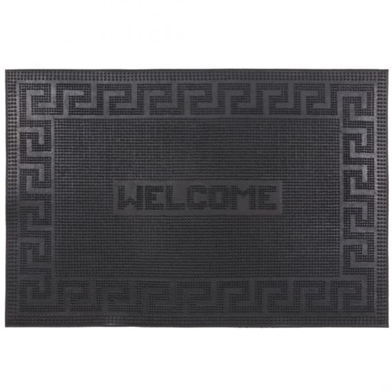 Коврик резиновый 40х60см Welcome черный 31-027   269723