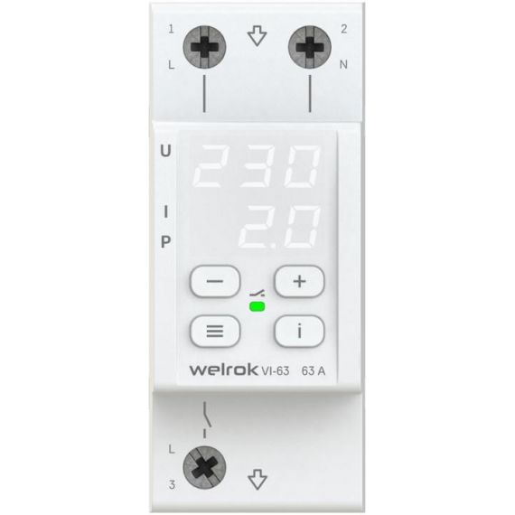 Реле напряжения с контролем тока VI-63 Welrok 1785581