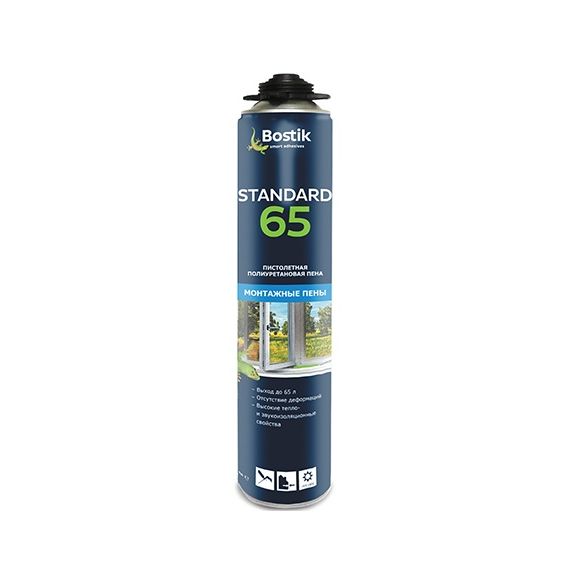 Пена монтажная BOSTIK STANDARD PRO 65 800мл  10218#