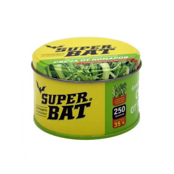 Свеча от комаров SUPER BAT 250г