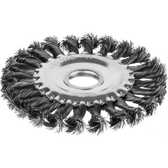Щетка MIRAX диск.для УШМ стальная 125мм 35140-125
