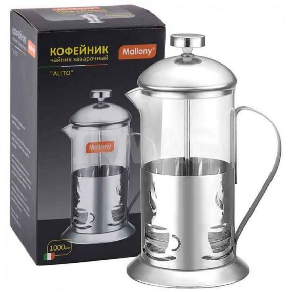 Френч-пресс Mallony Alito 950152  1.0 л