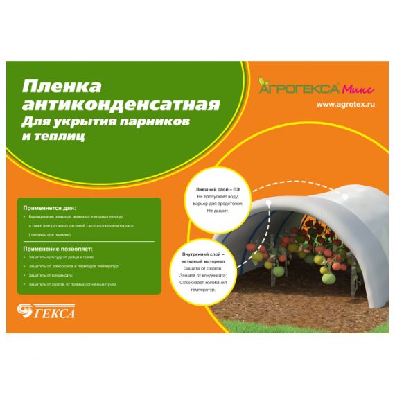 Пленка антиконденсатная UV 60 ширина 3м