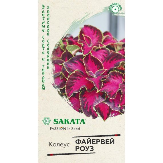Семена Гавриш Колеус Блюме Файервей Роуз 4шт