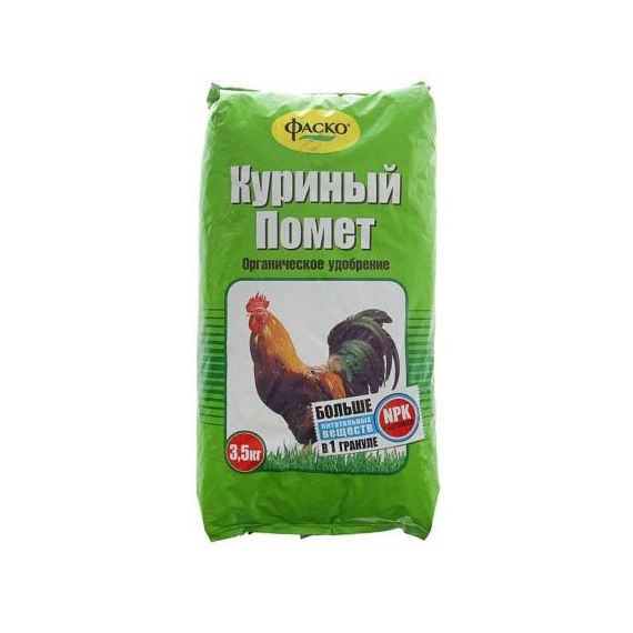 Удобрение орган.сухое Куриный помет 3,5 кг ФАСКО 95059
