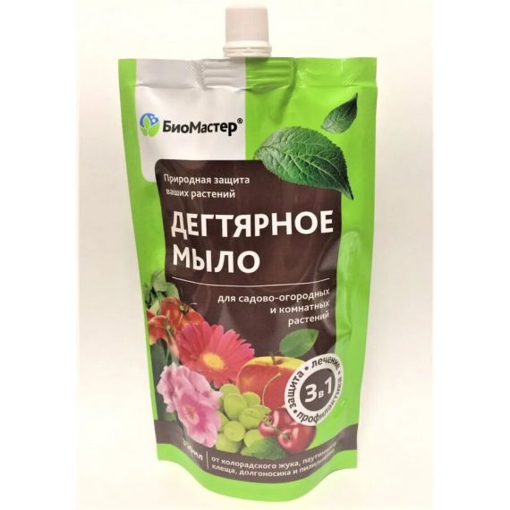 Мыло дегтярное БиоМастер, 350мл