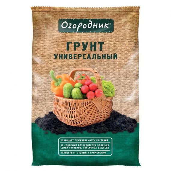 Грунт Огородник универсальный 60л