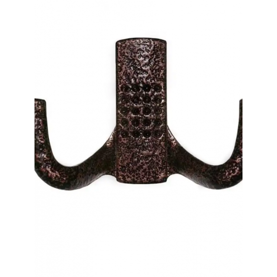 Крючок-вешалка КВС-2 бронза 2 рожка т603, изображение 2