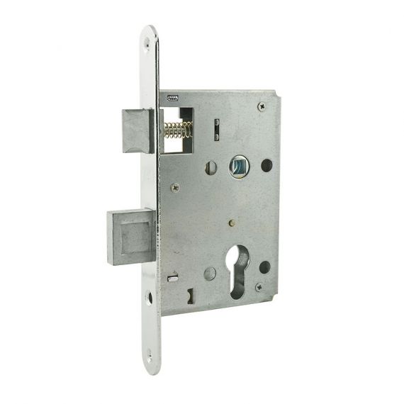 Корпус замка НОРА-М КЗВ 4-3 55мм хром  9771