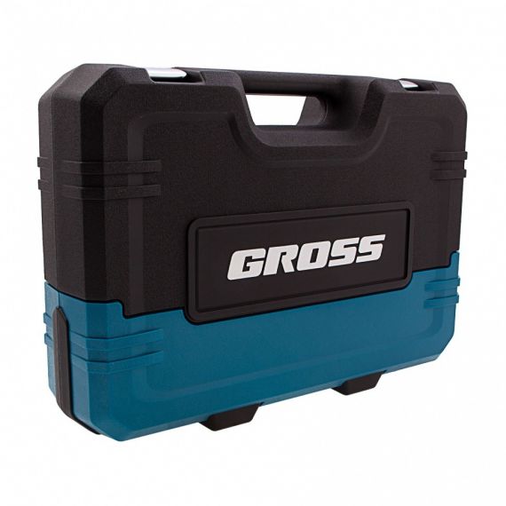 Набор инструментов 109 предм. GROSS 1/4", 1/2", CrV 120 зуб. 14155, изображение 2