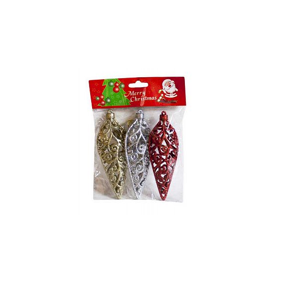 Украшение елочное в ассорт. МС-1903027,1903072,1903073,1903025, изображение 3