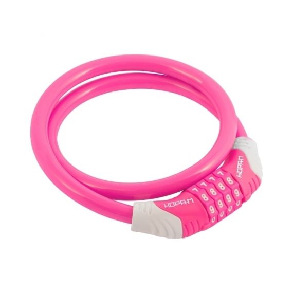 Замок велосипедный НОРА-М №31 10х1000мм в ассорт.  18307/18308/18309, изображение 3