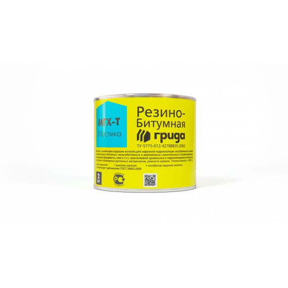 Мастика резино-битумная МГХ-Т 2,0л ГРИДА  4176/206174