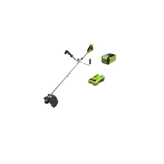 Триммер аккумуляторный Greenworks GD40BC  40V c АКБ и ЗУ