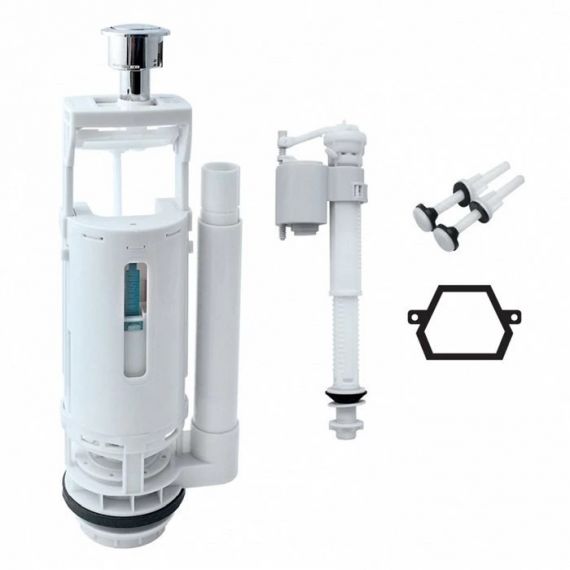 Арматура для бачка IDDIS нижний подвод  F012400-02к