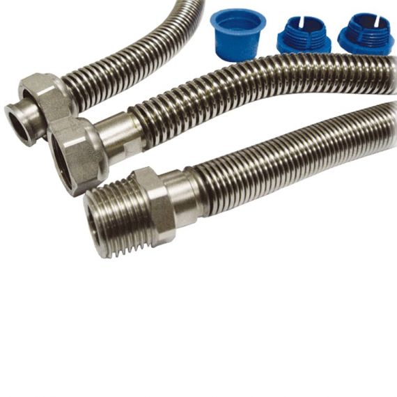 Подводка для газа гибкая нерж. М3/4"-Н3/4" L=1,5м сильфонная Tuboflex  018-0499