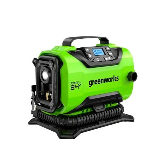 Компрессор аккумуляторный Greenworks ACG301 24V/12V 3400807