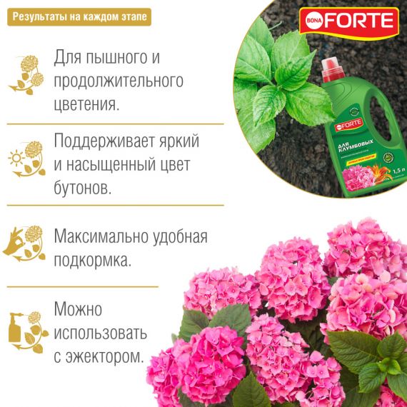 BForte Жидкое комплексное удобрение для клумбовых 1,5л, изображение 5