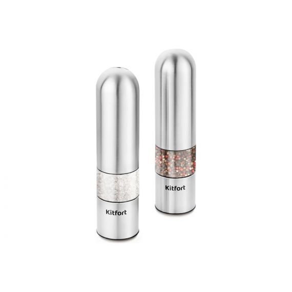 Набор автоматических мельниц для соли и перца KITFORT КТ-6012, изображение 2