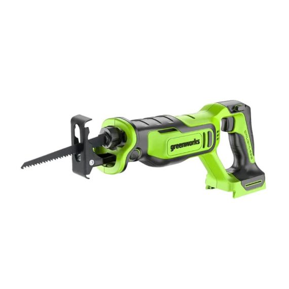Пила сабельная аккумуляторная Greenworks GPT-BLRS-1 24V 1200607