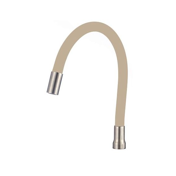Излив гибкий 1/2″бежевый Savol S-CG12L