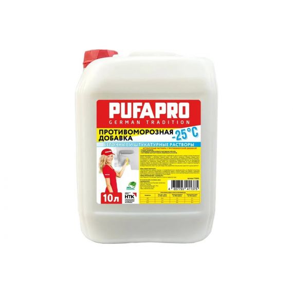 Противоморозная добавка 10л PUFAPRO 776001