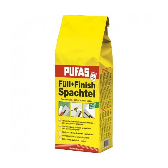 Шпаклевка Pufas Full+Finish заполняющая финиш.5кг