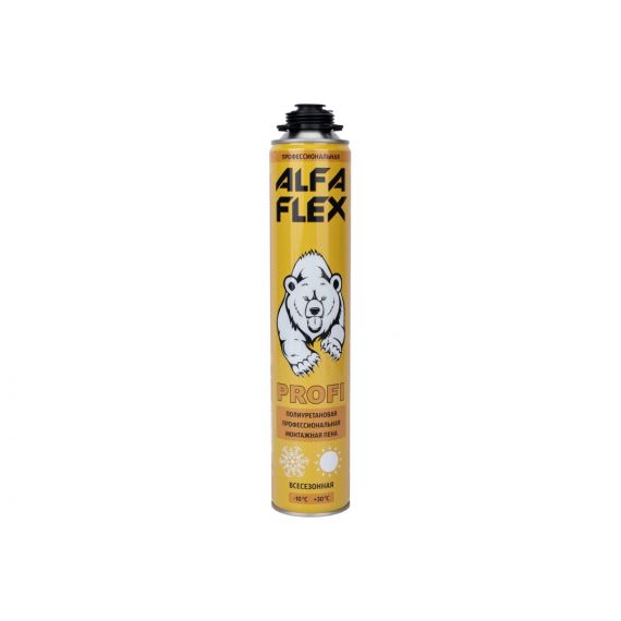 Пена монтажная ALFAFLEX Profi 65 всесезонная, до 65 л 528983