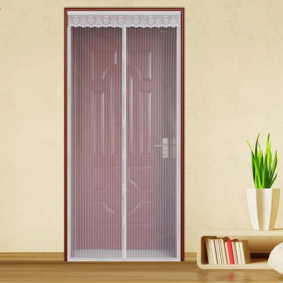 Сетка москитная на магнитах 1*2,1м  белая "FEONA"  034-4049/224823, изображение 2