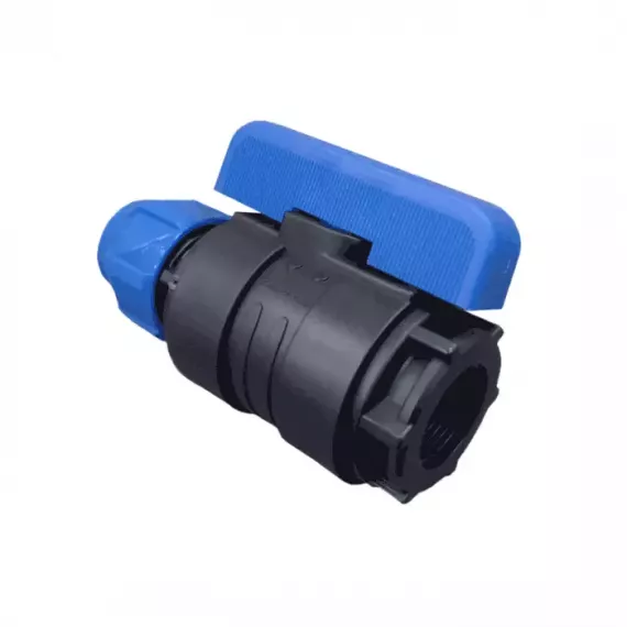 Кран шаровый компрессионный ВР Дн 20  3/4" Ру 16 Valfex, изображение 2 Кран шаровый компрессионный ВР Дн 20  3/4" Ру 16 Valfex, изображение 2