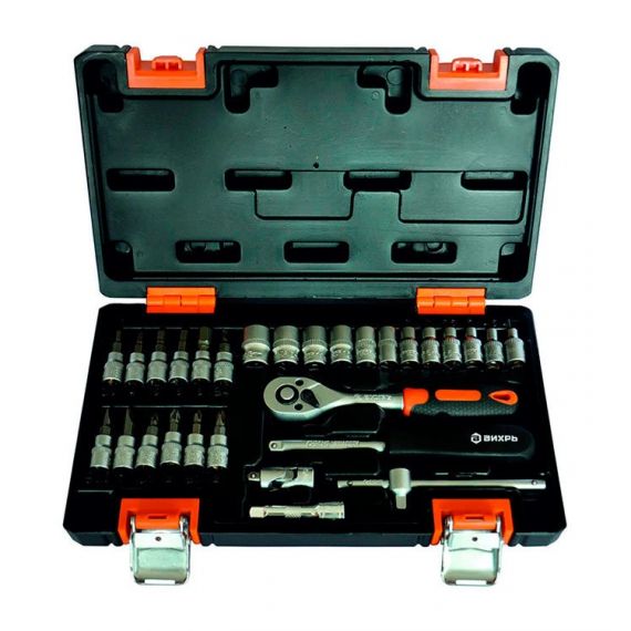 Набор инструментов 29 предм. Вихрь 1/4"  73/6/7/1