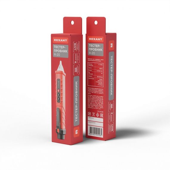 Тестер пробник R-20  Rexant 12-2038