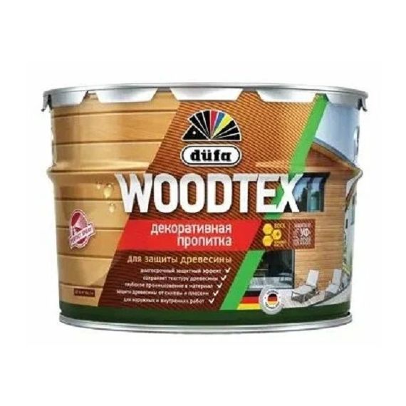 Пропитка декоративная Dufa Woodtex дуб 9л