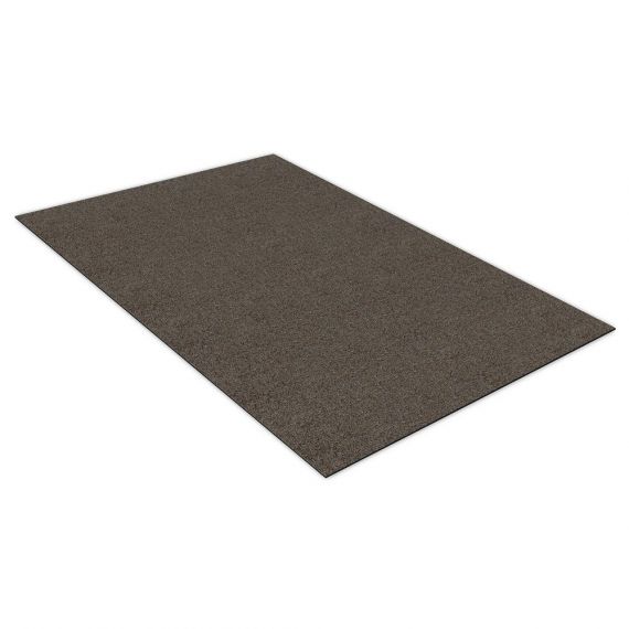Коврик-дорожка придверный влаговпитывающий Тафтинг ТПР 120см коричнево-серый гранит 831340