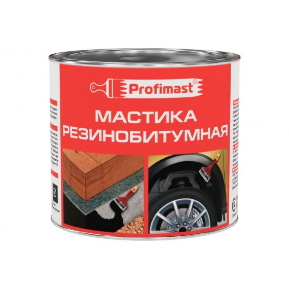 Мастика резинобитумная 2,0л "PROFIMAST" 237263