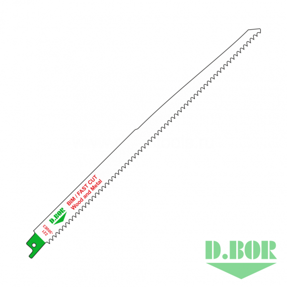 Полотна для сабельной пилы BIM/ FLEXIBLE VARIO 280/300*1.8-2.6 2шт S1222VF/4432-VP 221-300Х3-02, изображение 2