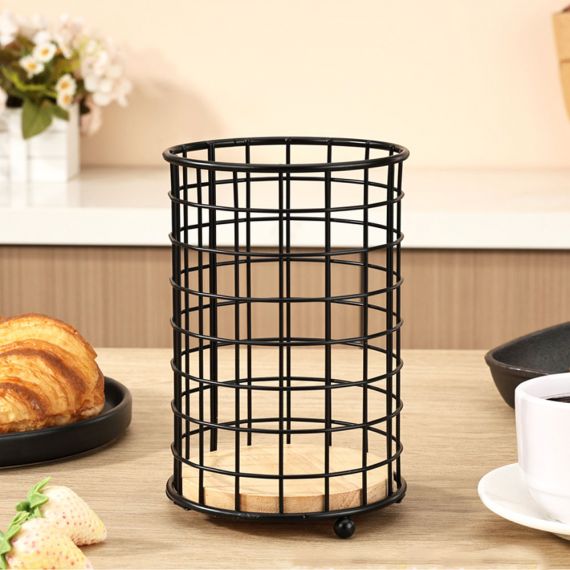 Подставка для столовых приборов 11*11*16  NNDC10  283386