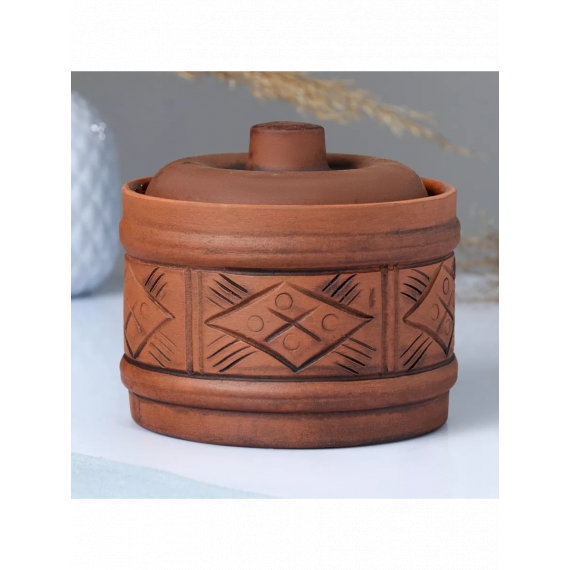 Банка для сыпучих продуктов керамика 0,9л Виктория  120211