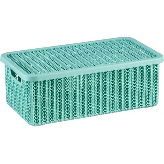 Коробка ВЯЗАНИЕ 6 л с крышкой М2370