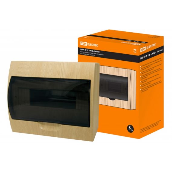 Бокс ОУ на 12 автомата сосна TDM