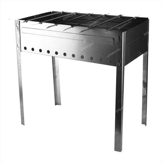 Мангал КОСТЕРОК 500*300*140 + 5 шампуров 09472