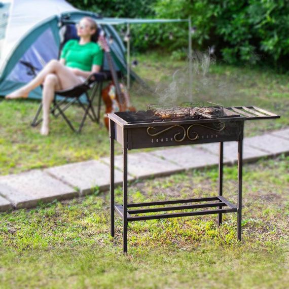 Мангал 700*300*700мм 2мм разборный Крепыш