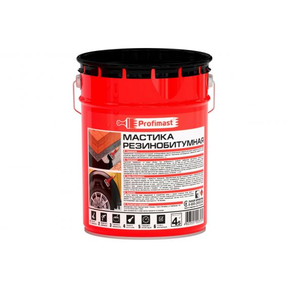 Мастика резино-битумная PROFIMAST 5л	