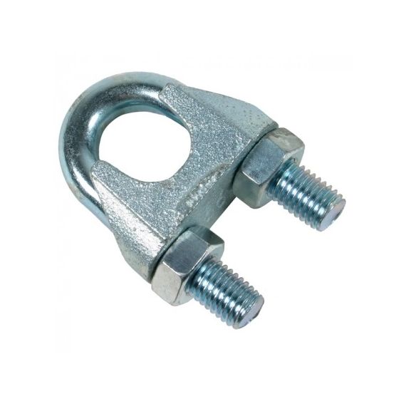 Зажим для стальн.канатов оц.DIN741 №14  105701